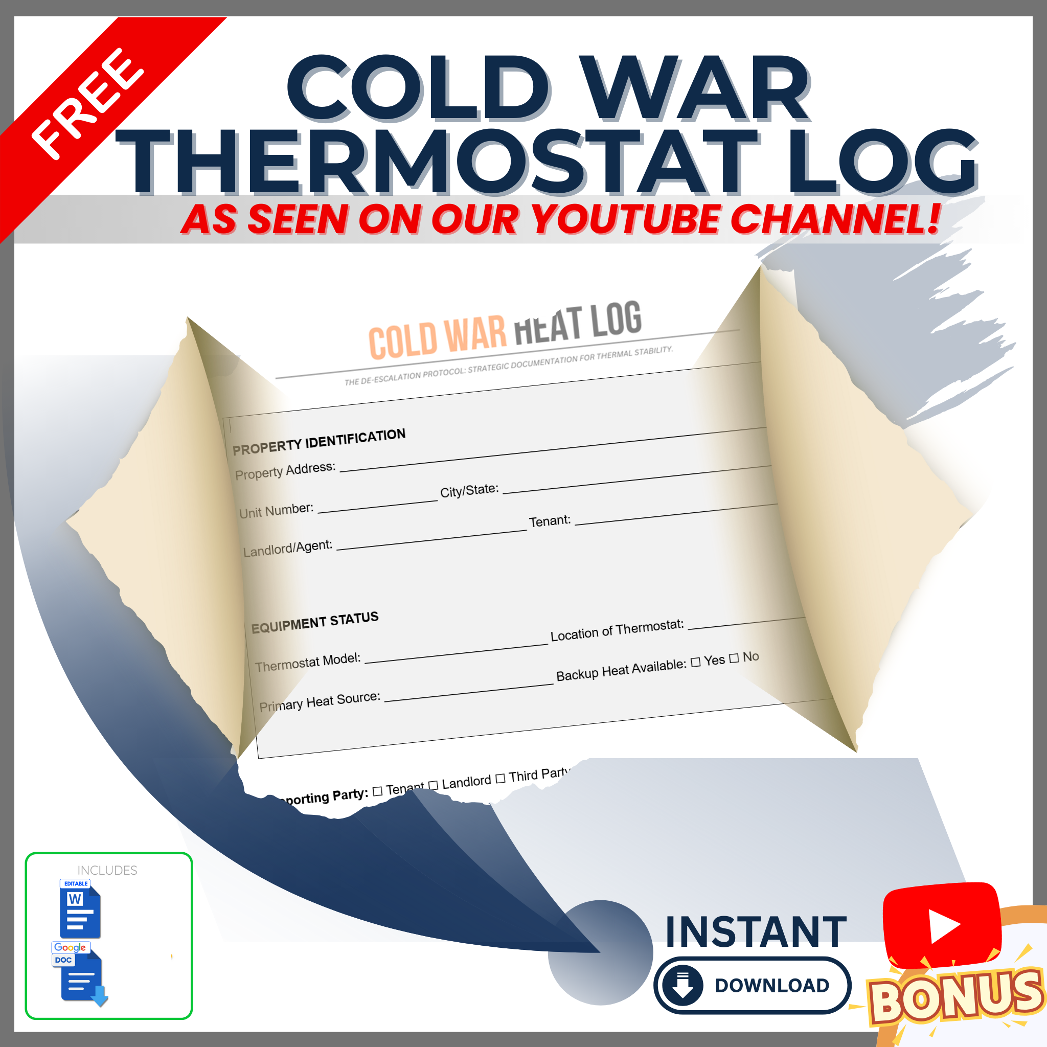 COLD WAR THERMASTAT LOG