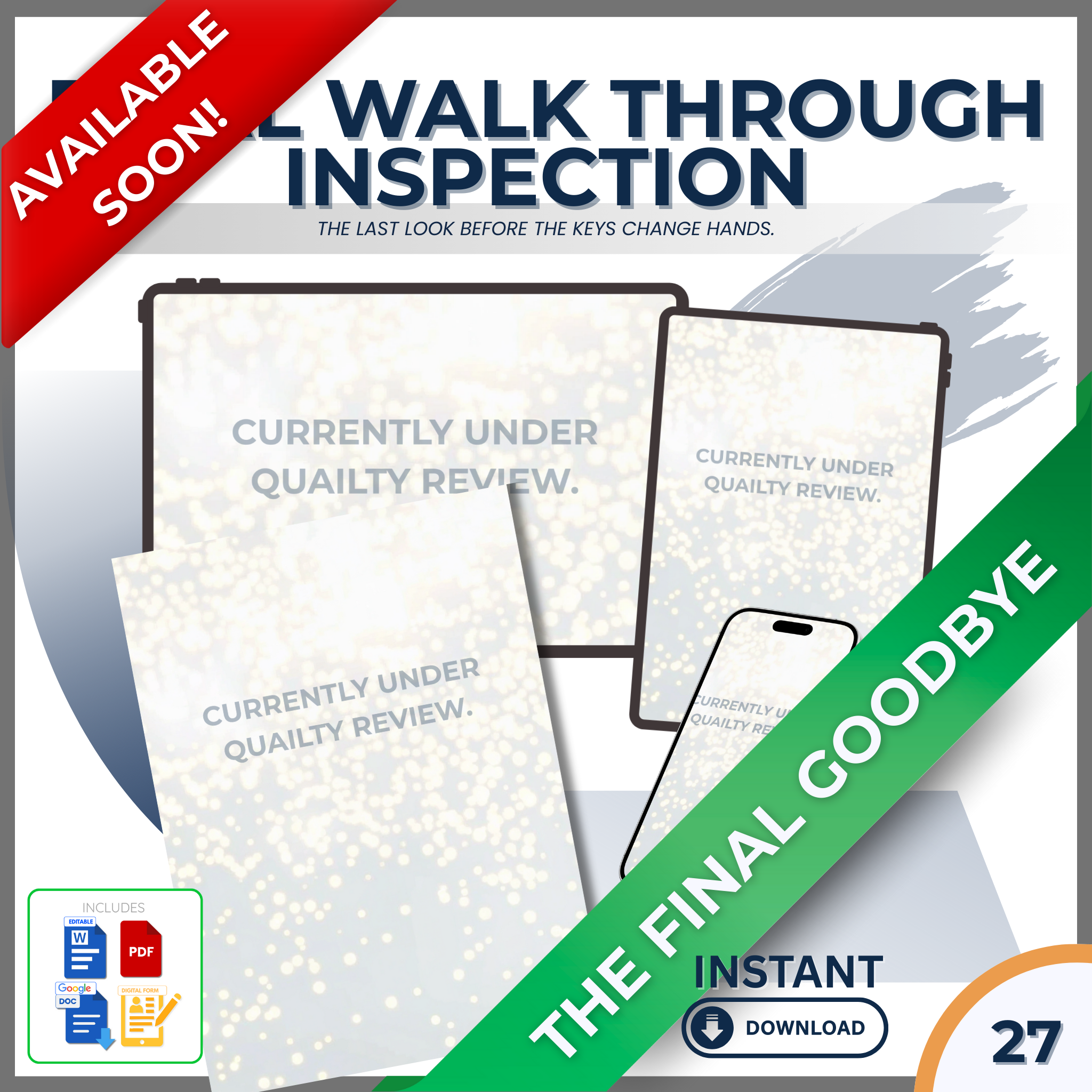 FINAL WALK THROUGH INSPECTION