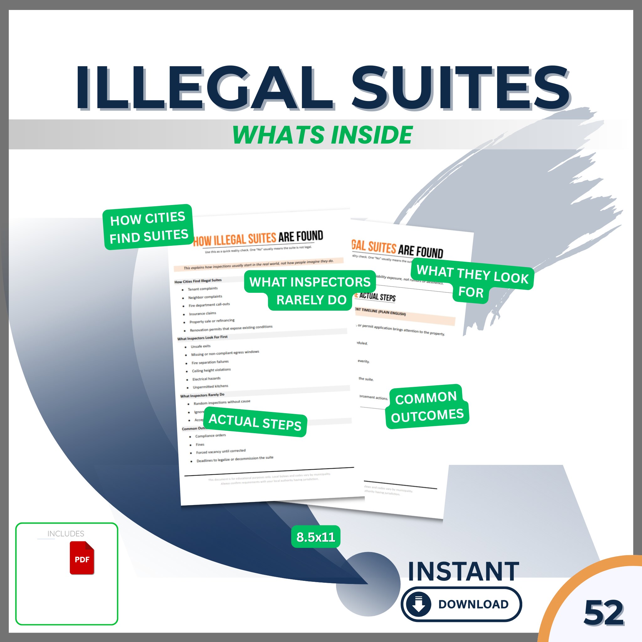 ILLEGAL SUITES - HOW ARE THEY FOUND